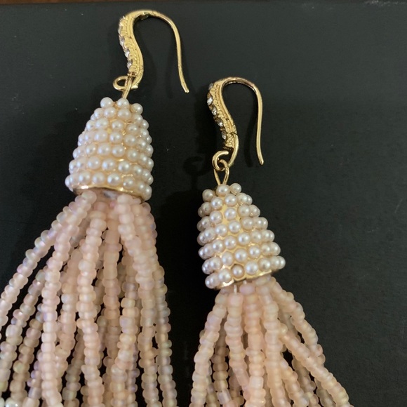 INC pink n white earrings - Picture 4 of 4